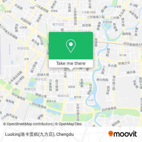 Luoking洛卡蛋糕(九方店) map