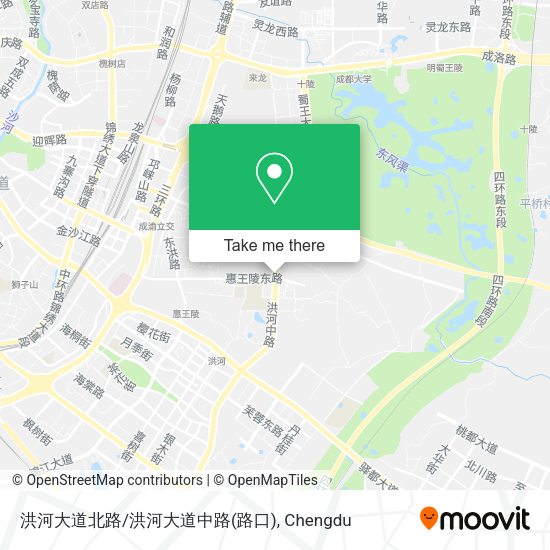 洪河大道北路/洪河大道中路(路口) map