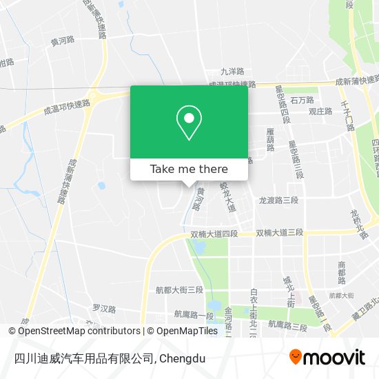 四川迪威汽车用品有限公司 map
