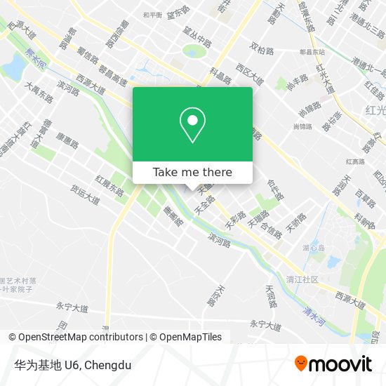 华为基地 U6 map