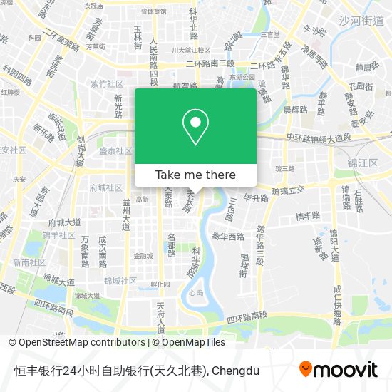恒丰银行24小时自助银行(天久北巷) map
