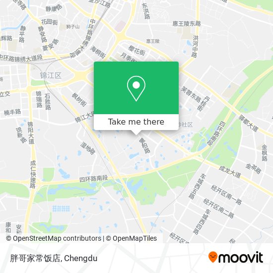 胖哥家常饭店 map