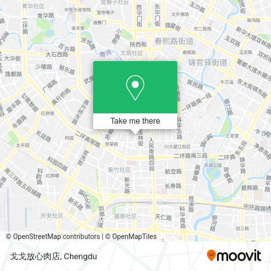 戈戈放心肉店 map