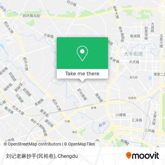 刘记老麻抄手(民裕巷) map