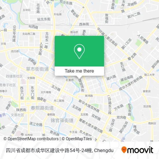 四川省成都市成华区建设中路54号-24幢 map