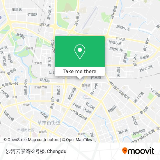 沙河云景湾-3号楼 map