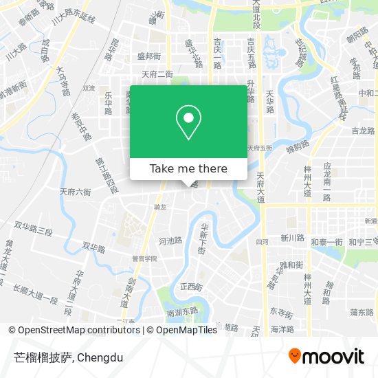 芒榴榴披萨 map