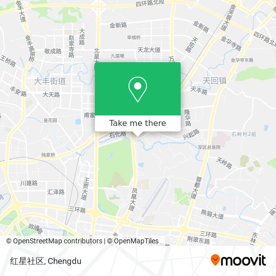 红星社区 map