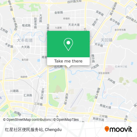 红星社区便民服务站 map