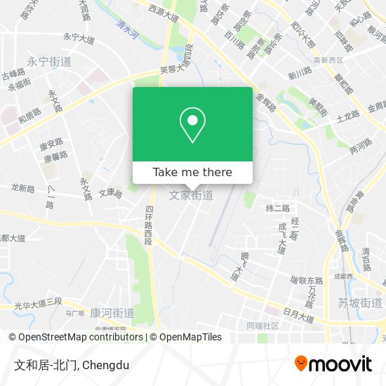 文和居-北门 map