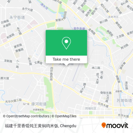 福建千里香馄饨王黄焖鸡米饭 map