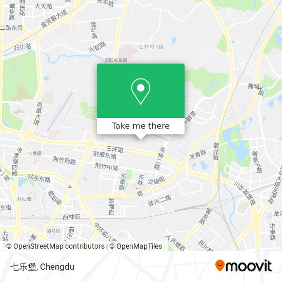 七乐堡 map