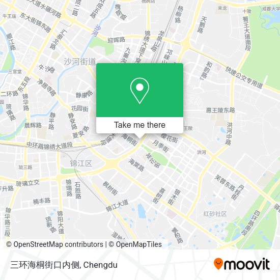 三环海桐街口内侧 map