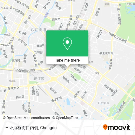 三环海桐街口内侧 map
