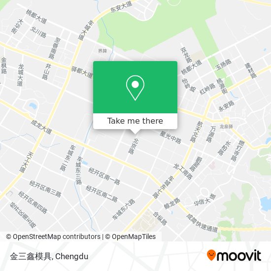 金三鑫模具 map
