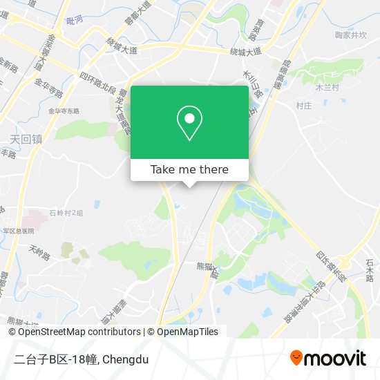 二台子B区-18幢 map