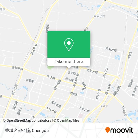 香城名都-4幢 map