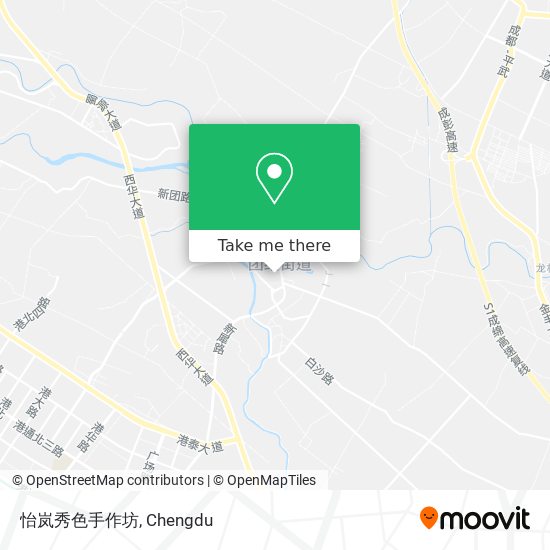 怡岚秀色手作坊 map