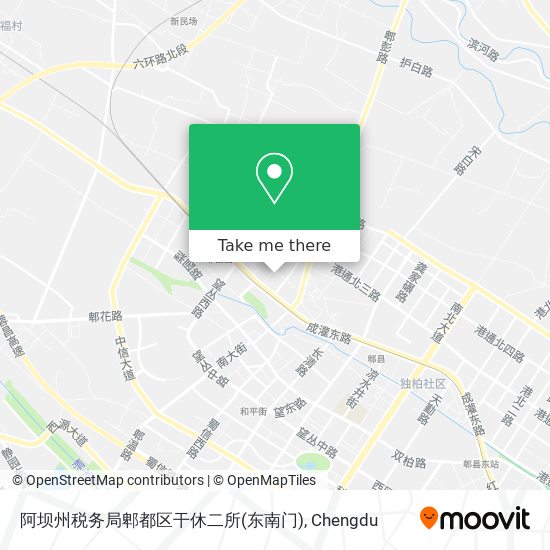 阿坝州税务局郫都区干休二所(东南门) map