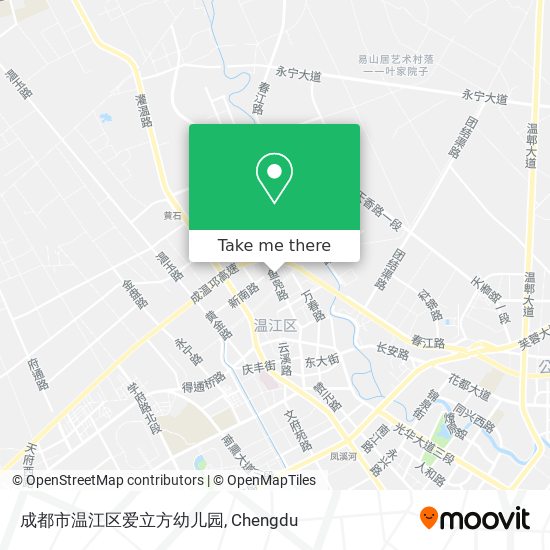 成都市温江区爱立方幼儿园 map