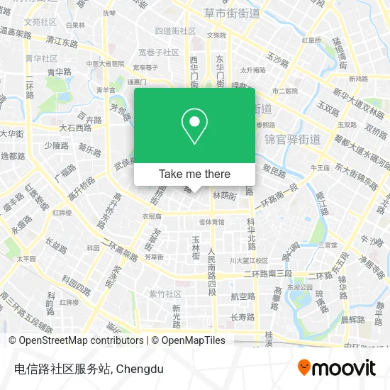 电信路社区服务站 map