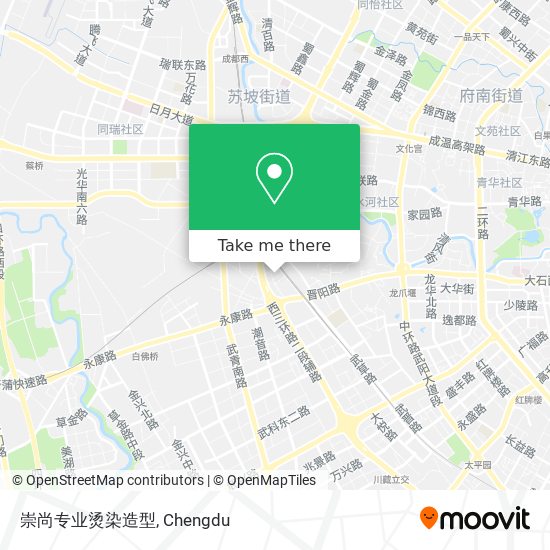 崇尚专业烫染造型 map