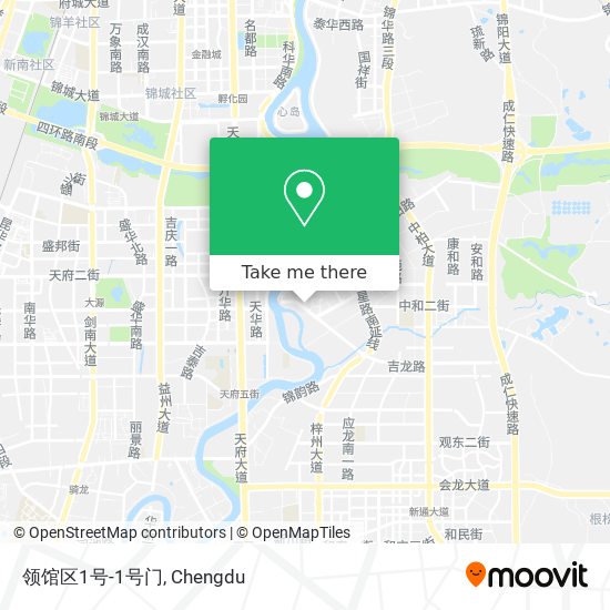 领馆区1号-1号门 map