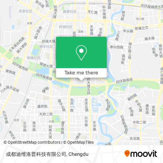 成都迪维洛普科技有限公司 map