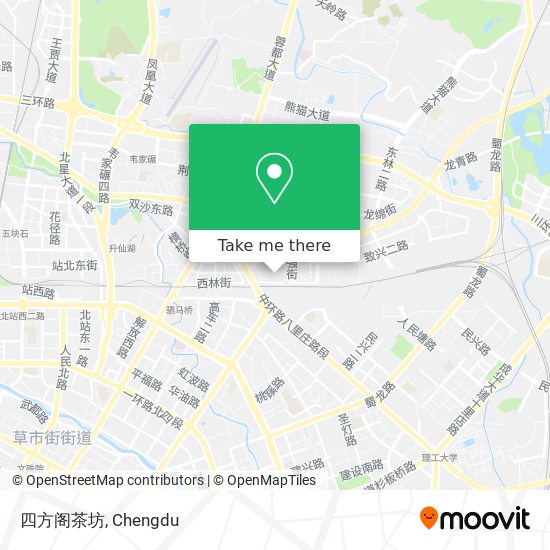 四方阁茶坊 map