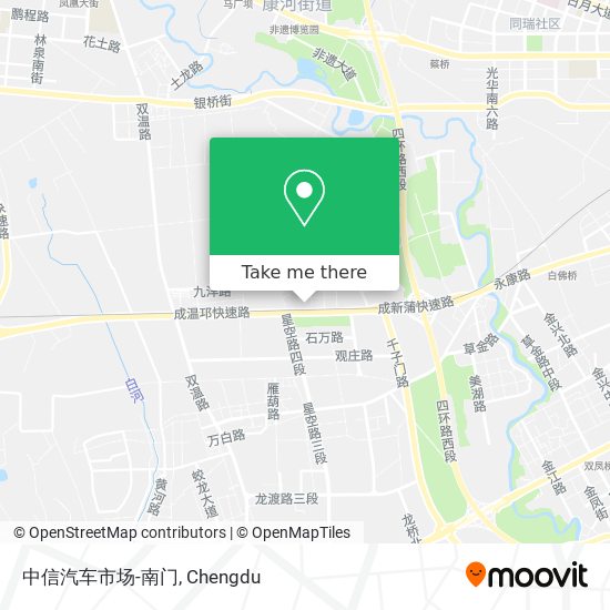 中信汽车市场-南门 map