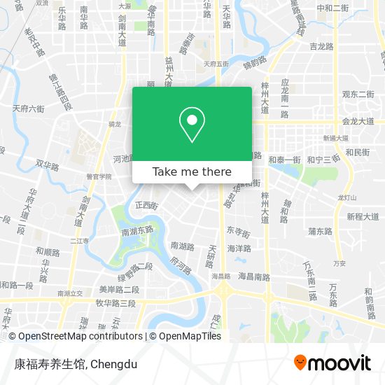 康福寿养生馆 map