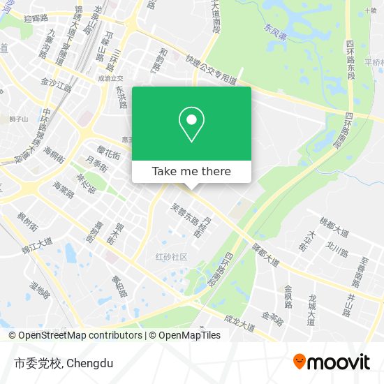 市委党校 map