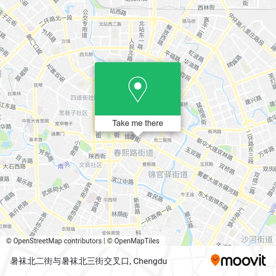 暑袜北二街与暑袜北三街交叉口 map