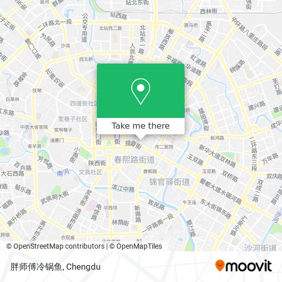 胖师傅冷锅鱼 map