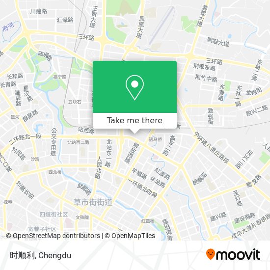 时顺利 map