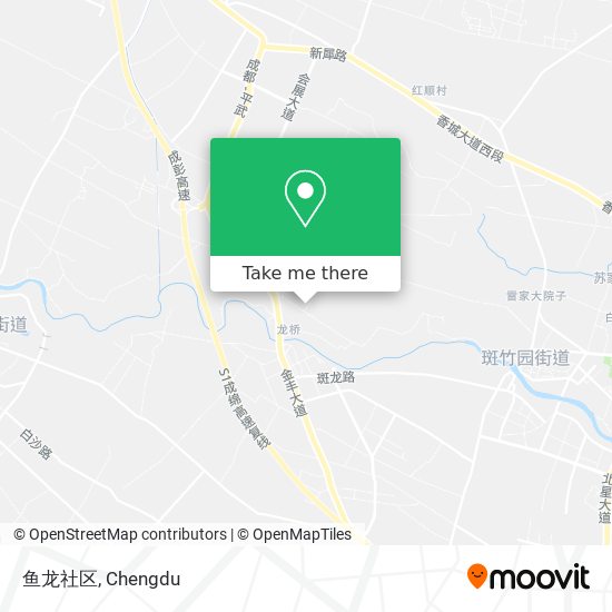 鱼龙社区 map