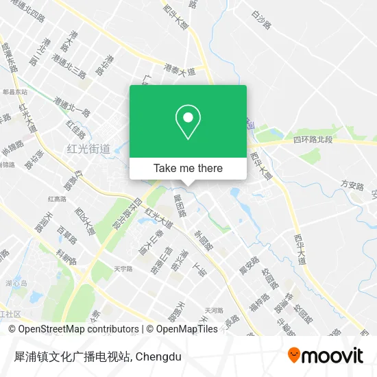 犀浦镇文化广播电视站 map