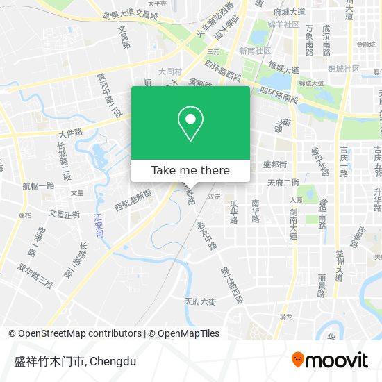 盛祥竹木门市 map