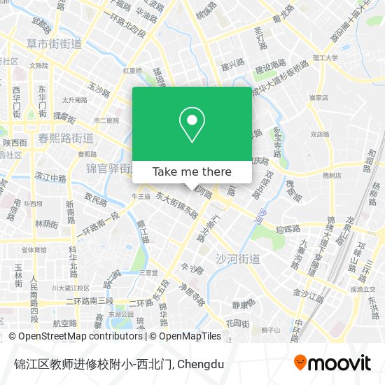 锦江区教师进修校附小-西北门 map