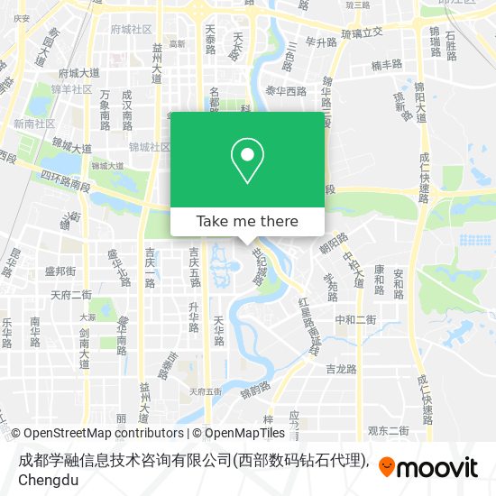 成都学融信息技术咨询有限公司(西部数码钻石代理) map
