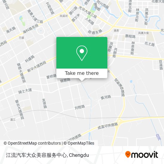 江流汽车大众美容服务中心 map