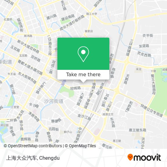 上海大众汽车 map