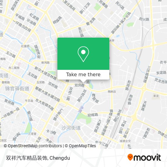 双祥汽车精品装饰 map