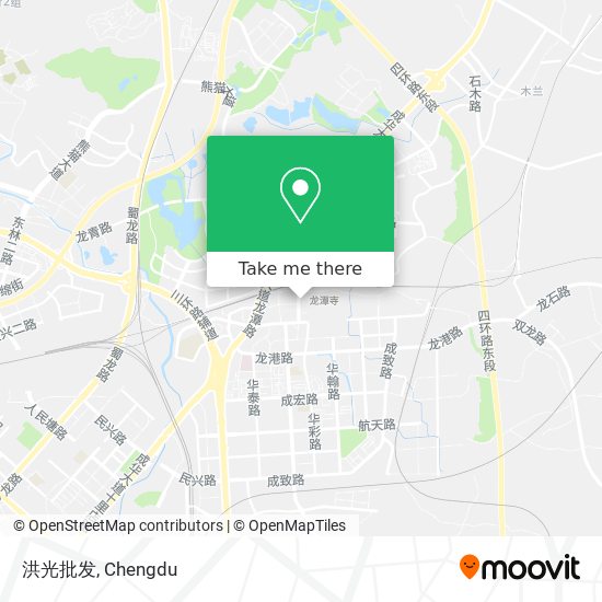 洪光批发 map