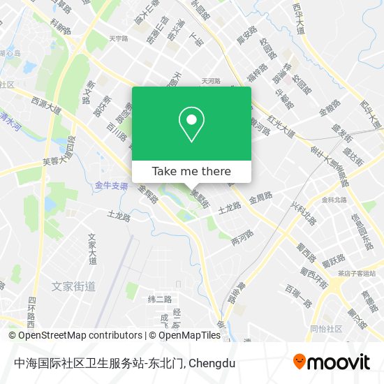 中海国际社区卫生服务站-东北门 map