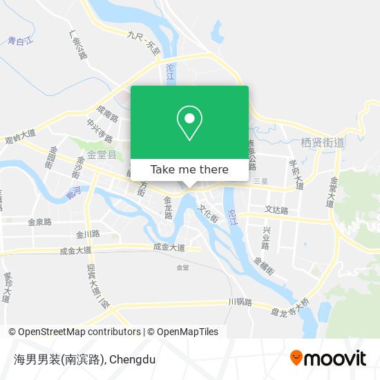 海男男装(南滨路) map