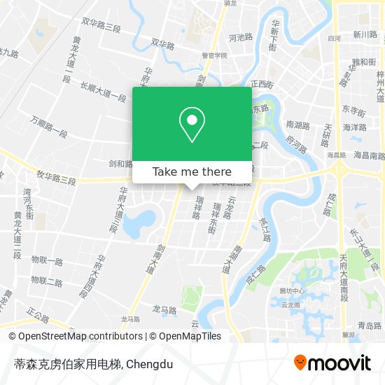 蒂森克虏伯家用电梯 map