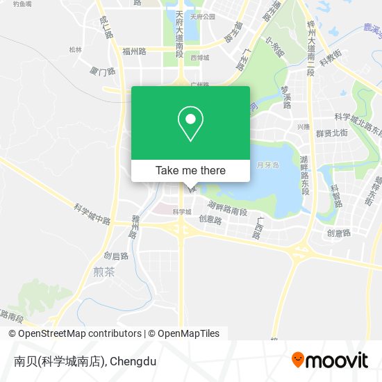 南贝(科学城南店) map