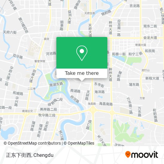 正东下街西 map