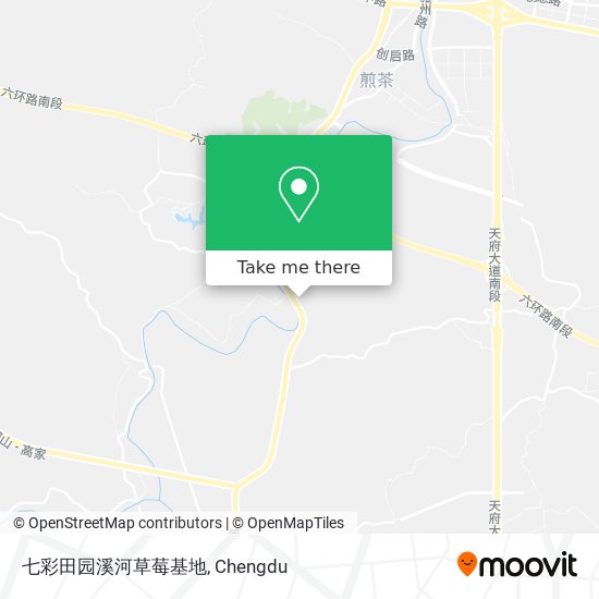 七彩田园溪河草莓基地 map